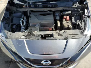 2018 Nissan LEAF S z VIN 1N4AZ1CPXJC314804, wystawiony jako Copart lot #54184945 z przebiegiem 80 778 mil mil oraz Szkody całkowita. Historia ofert i sprzedaży dostępna na DreamBid. Obrazek 11.