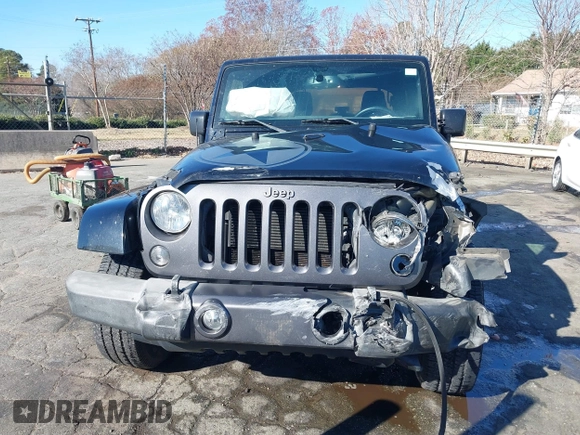 2016 Jeep Wrangler Unlimited Sport with VIN 1C4BJWDG1GL226069, listed as a IAAI auction lot 41003276 with 88,015 mi miles and . Bid and sale history available at DreamBid. Image 12.