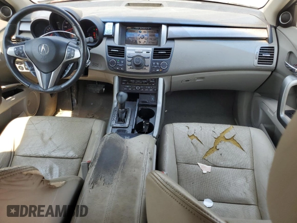 2010 Acura RDX Technology with VIN 5J8TB1H57AA004301, listed as a Copart auction lot 69863304 with 202,663 mi miles and Salvage Title. Bid and sale history available at carsss.com. Image 8.