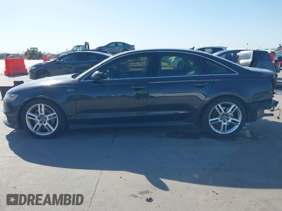2016 Audi A6 3.0T Premium Plus with VIN WAUFGAFC0GN093898, listed as a IAAI auction lot 41844371 with 71,189 mi miles. Bid and sale history available at carsss.com. Image 15.
