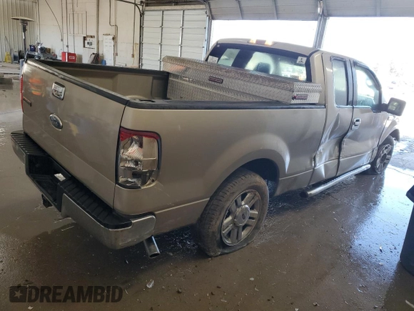 2007 Ford F-150 STX with VIN 1FTRX12W97FB81777, listed as a Copart auction lot 46642895 with 324,976 mi miles and Salvage Title. Bid and sale history available at DreamBid. Image 3.