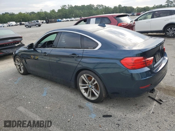 2017 BMW 4 Series 440i with VIN WBA4E3C52HG187043, listed as a Copart auction lot 64551664 with Not provided miles and Non repairable. Bid and sale history available at DreamBid. Image 2.