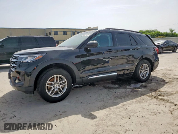 2025 Ford Explorer Active with VIN 1FMUK7DH8SGB11664, listed as a Copart auction lot 56994065 with 2,144 mi miles and Salvage title. Bid and sale history available at DreamBid. Image 1.