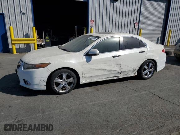 2011 Acura TSX with VIN JH4CU2F60BC009869, listed as a Copart auction lot 64695465 with 146,486 mi miles and Salvage title. Bid and sale history available at DreamBid. Image 1.