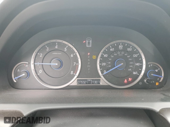 2013 Honda Crosstour EX-L with VIN 5J6TF3H57DL001058, listed as a Copart auction lot 67185894 with 75,921 mi miles and Salvage Title. Bid and sale history available at carsss.com. Image 9.