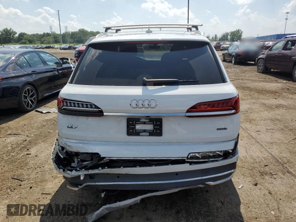 2020 Audi Q7 Premium Plus z VIN WA1LXAF78LD001682, wystawiony jako Copart lot #66042065 z przebiegiem 43 882 mil mil oraz Szkoda całkowita • Salvage title. Historia ofert i sprzedaży dostępna na DreamBid. Obrazek 6.