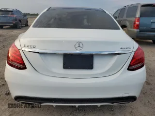 2015 Mercedes-Benz C-Class C 400 with VIN 55SWF6GB6FU028218, listed as a Copart auction lot 47125345 with 100,084 mi miles and Clean Title. Bid and sale history available at carsss.com. Image 6.