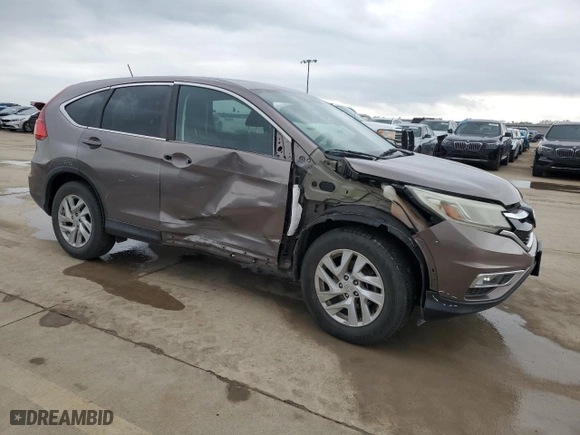 2015 Honda CR-V EX with VIN 3CZRM3H56FG701461, listed as a Copart auction lot 49862465 with 133,695 mi miles and Salvage Title. Bid and sale history available at carsss.com. Image 4.
