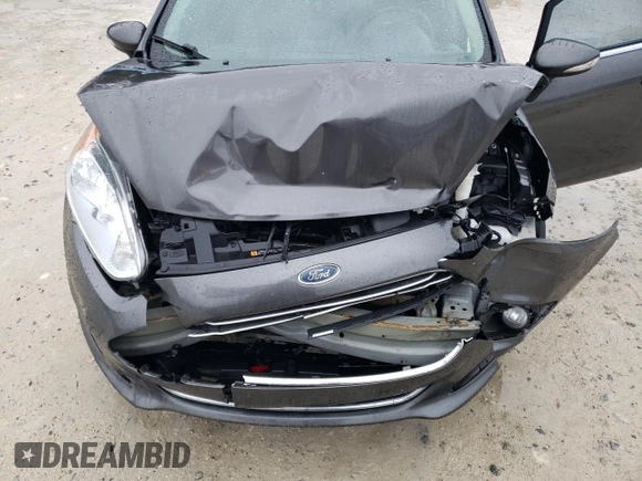 2017 Ford Fiesta Titanium with VIN 3FADP4CJ4HM123260, listed as a Copart auction lot 46355095 with 69,398 mi miles and Salvage Title. Bid and sale history available at carsss.com. Image 13.