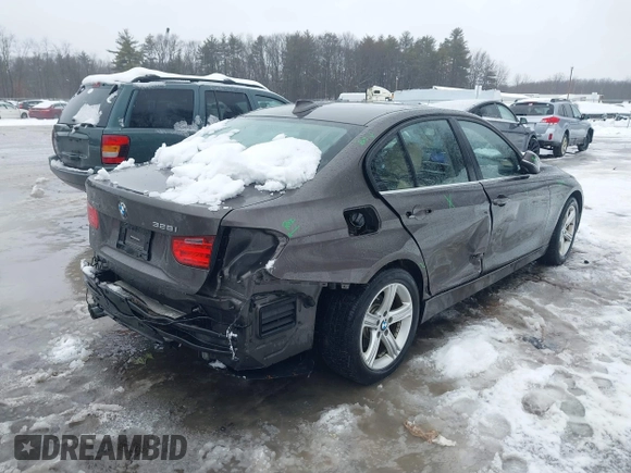 2015 BMW 3 Series 328i xDrive with VIN WBA3B5G55FNS12357, listed as a IAAI auction lot 41564058 with 91,573 mi miles. Bid and sale history available at carsss.com. Image 6.