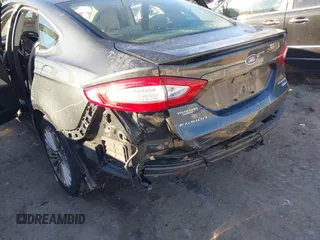 2015 Ford Fusion Titanium with VIN 3FA6P0D9XFR155040, listed as a IAAI auction lot 41423022 with 148,365 mi miles. Bid and sale history available at carsss.com. Image 6.