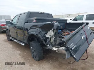 2009 Ford F-150 XL with VIN 1FTPW12V99FA26098, listed as a IAAI auction lot 41356534 with 252,120 mi miles. Bid and sale history available at carsss.com. Image 3.