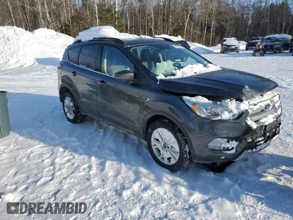 2017 Ford Escape SE with VIN 1FMCU0GD6HUD61260, listed as a Copart auction lot 45556065 with 100,383 mi miles and Clean Title. Bid and sale history available at carsss.com. Image 4.
