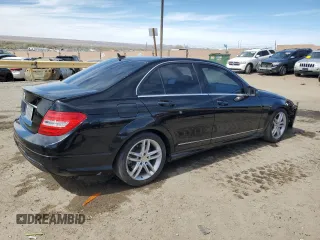 2014 Mercedes-Benz C-Class C 250 Sport with VIN WDDGF4HB9ER313888, listed as a Copart auction lot 48814895 with 159,815 mi miles and Salvage Title. Bid and sale history available at carsss.com. Image 3.