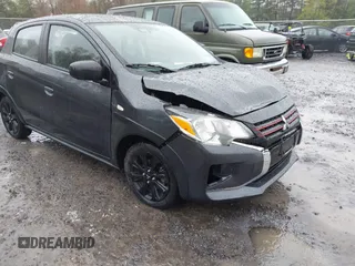 2024 Mitsubishi Mirage Black Edition with VIN ML32AWHJ8RH007415, listed as a IAAI auction lot 42231952 with 13,837 mi miles and . Bid and sale history available at DreamBid. Image 1.