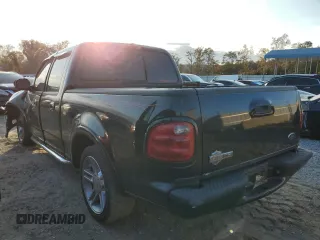 2002 Ford F-150 Harley Davidson with VIN 1FTRW07342KC24210, listed as a Copart auction lot 78489224 with 203,508 mi miles and Salvage Title. Bid and sale history available at carsss.com. Image 2.