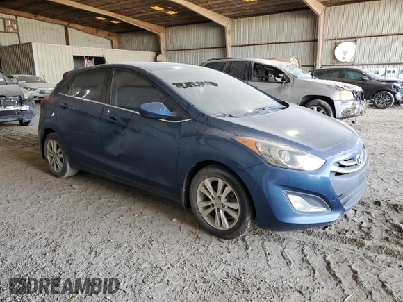2014 Hyundai Elantra GT with VIN KMHD35LH9EU209983, listed as a Copart auction lot 76297124 with 155,666 mi miles and Clean Title. Bid and sale history available at carsss.com. Image 4.