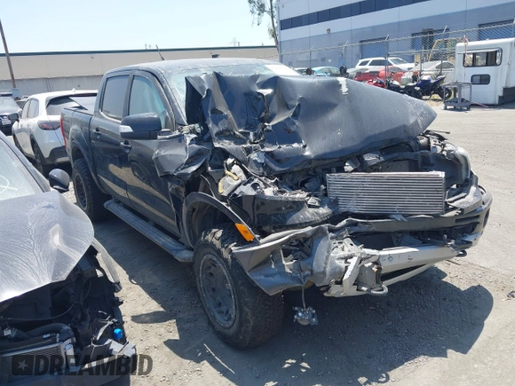2019 Ford Ranger XL with VIN 1FTER4FH2KLA18095, listed as a IAAI auction lot 42416866 with 85,378 mi miles and . Bid and sale history available at DreamBid. Image 1.