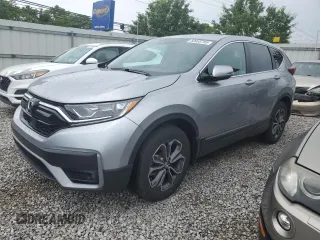 2022 Honda CR-V EX-L with VIN 2HKRW2H87NH653270, listed as a Copart auction lot 58955795 with 26,298 mi miles and Salvage title. Bid and sale history available at DreamBid. Image 1.