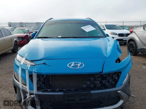 2023 Hyundai Kona Limited with VIN KM8K53A30PU981322, listed as a IAAI auction lot 41051511 with 41,003 mi miles. Bid and sale history available at carsss.com. Image 11.