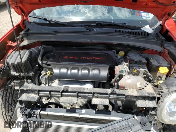 2017 Jeep Renegade Latitude with VIN ZACCJBBB9HPF93903, listed as a Copart auction lot 56180255 with 89,090 mi miles and Salvage title. Bid and sale history available at DreamBid. Image 11.