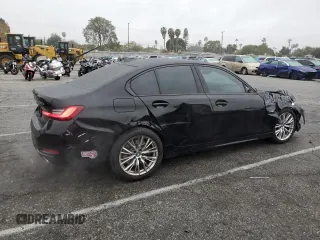 2023 BMW 3 Series 330e with VIN 3MW39FF01P8D05937, listed as a Copart auction lot 44490215 with 40,324 mi miles and Salvage Title. Bid and sale history available at carsss.com. Image 3.
