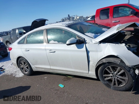 2017 Hyundai Sonata 2.4L with VIN 5NPE24AF4HH451523, listed as a IAAI auction lot 41621196 with 120,703 mi miles. Bid and sale history available at carsss.com. Image 13.