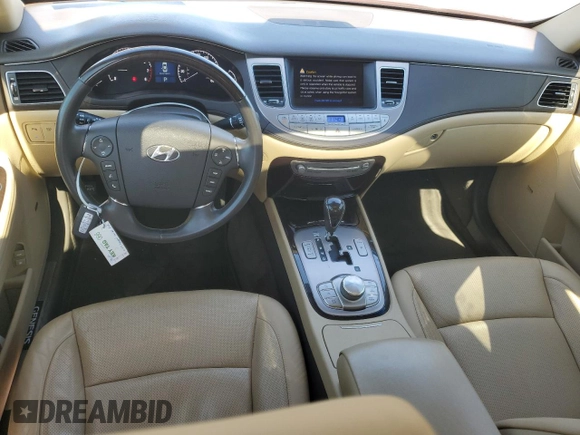 2009 Hyundai Genesis with VIN KMHGC46F09U044266, listed as a Copart auction lot 73326074 with 50,026 mi miles and Salvage Title. Bid and sale history available at carsss.com. Image 8.