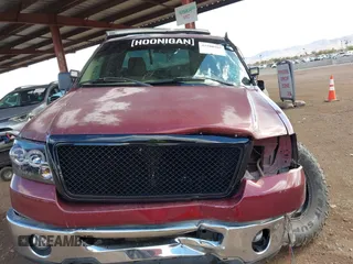 2006 Ford F-150 XL with VIN 1FTRF14506NA75424, listed as a IAAI auction lot 41580902 with 229,696 mi miles. Bid and sale history available at carsss.com. Image 12.