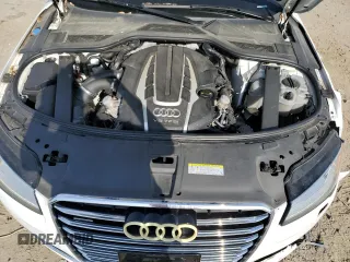 2015 Audi A8 4.0T with VIN WAU32AFD6FN006093, listed as a Copart auction lot 55259555 with 100,838 mi miles and Salvage title. Bid and sale history available at DreamBid. Image 11.