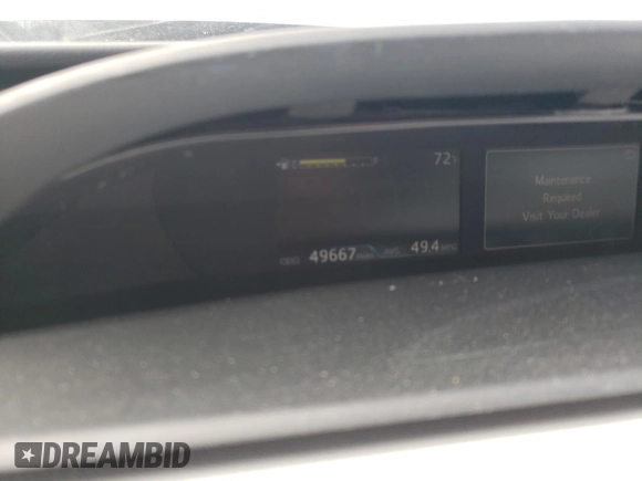 2022 Toyota Prius L Eco with VIN JTDKAMFU0N3183039, listed as a Copart auction lot 50710775 with 49,667 mi miles and Salvage Title. Bid and sale history available at DreamBid. Image 9.
