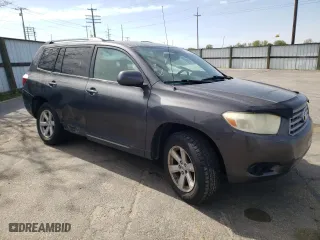 2008 Toyota Highlander with VIN JTEES41A782040652, listed as a Copart auction lot 48568885 with 193,864 mi miles and Salvage Title. Bid and sale history available at carsss.com. Image 4.
