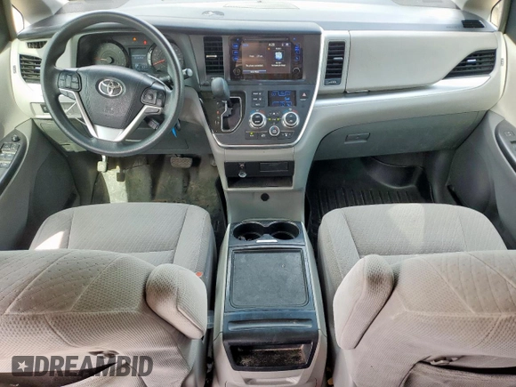2017 Toyota Sienna LE Auto Access Seat with VIN 5TDKZ3DC3HS874582, listed as a Copart auction lot 63383915 with 155,743 mi miles and Salvage title. Bid and sale history available at DreamBid. Image 8.