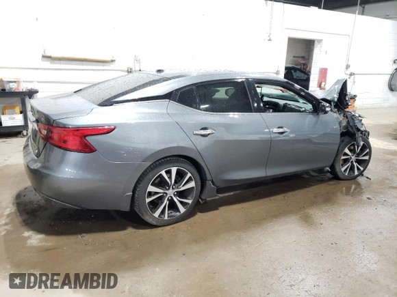 2018 Nissan Maxima S with VIN 1N4AA6AP5JC382984, listed as a Copart auction lot 59925705 with 91,925 mi miles and Salvage title. Bid and sale history available at DreamBid. Image 3.