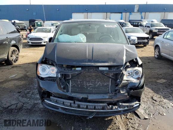 2013 Chrysler Town & Country Limited with VIN 2C4RC1GG1DR766970, listed as a Copart auction lot 48457405 with 183,789 mi miles and Clean Title. Bid and sale history available at carsss.com. Image 5.