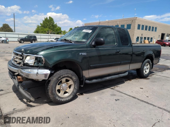 2003 Ford F-150 XL with VIN 2FTRX172X3CA58789, listed as a Copart auction lot 57986695 with 160,124 mi miles and Salvage title. Bid and sale history available at DreamBid. Image 1.