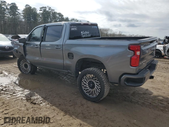 2020 Chevrolet Silverado 1500 RST with VIN 3GCPWDED1LG413612, listed as a Copart auction lot 41828455 with Not Provided miles and Salvage Title. Bid and sale history available at DreamBid. Image 2.