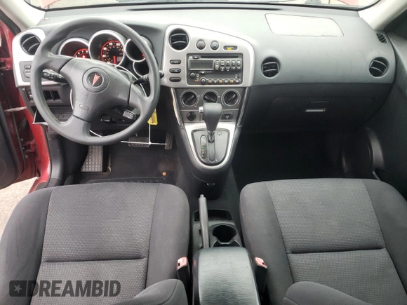 2005 Pontiac Vibe with VIN 5Y2SL63855Z463159, listed as a Copart auction lot 71489253 with 158,836 mi miles and Non Repairable. Bid and sale history available at carsss.com. Image 8.