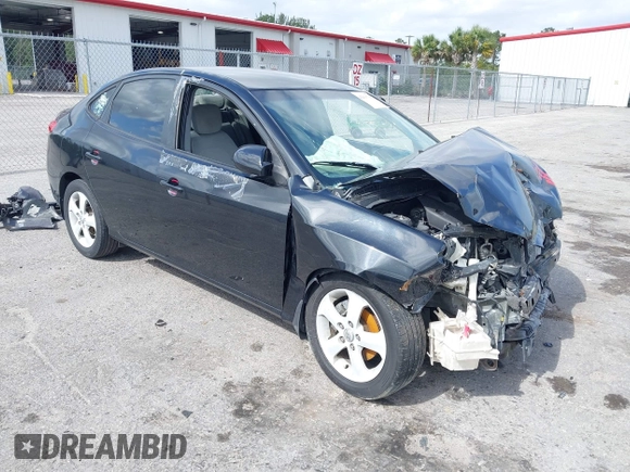 2007 Hyundai Elantra GLS with VIN KMHDU46DX7U223829, listed as a IAAI auction lot 42010736 with 140,201 mi miles and . Bid and sale history available at DreamBid. Image 1.