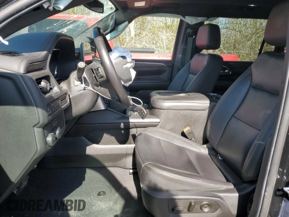 2023 Chevrolet Suburban LT with VIN 1GNSCCKD3PR125671, listed as a Copart auction lot 46734575 with 158,217 mi miles and Salvage title. Bid and sale history available at DreamBid. Image 7.