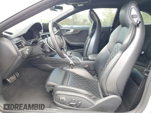 2018 Audi S5 Prestige z VIN WAUR4AF51JA093401, wystawiony jako Copart lot #75174444 z przebiegiem 67 483 mil mil oraz Szkoda całkowita • Salvage title. Historia ofert i sprzedaży dostępna na DreamBid. Obrazek 7.