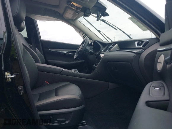 2024 Infiniti QX50 Luxe with VIN 3PCAJ5BA7RF101801, listed as a IAAI auction lot 42109462 with 15,768 mi miles and . Bid and sale history available at DreamBid. Image 5.