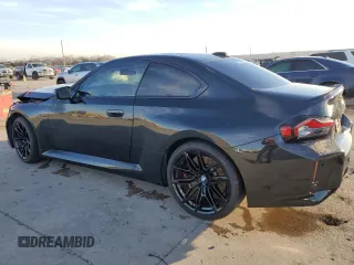 2024 BMW M2 with VIN 3MF13DM0XR8E60828, listed as a Copart auction lot 87187354 with 0 mi miles and Salvage Title. Bid and sale history available at carsss.com. Image 2.