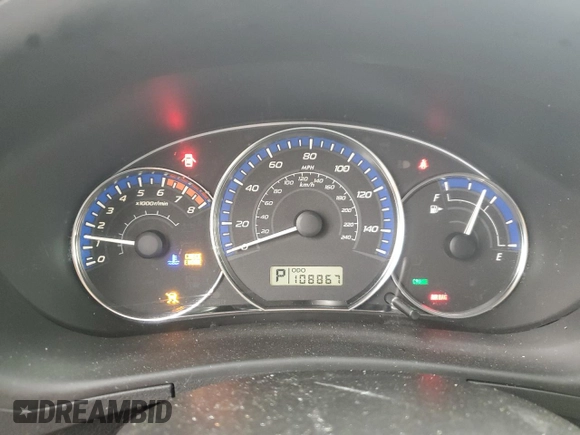 2010 Subaru Forester X Premium with VIN JF2SH6CC8AH713095, listed as a Copart auction lot 64232725 with 108,867 mi miles and Salvage title. Bid and sale history available at DreamBid. Image 9.