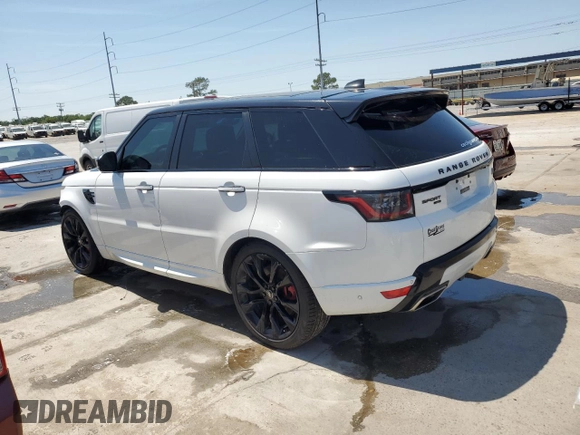2020 Land Rover Range Rover Sport HST z VIN SALWS2RU8LA887814, wystawiony jako Copart lot #52912705 z przebiegiem 56 971 mil mil oraz Szkoda całkowita • Salvage title. Historia ofert i sprzedaży dostępna na DreamBid. Obrazek 2.
