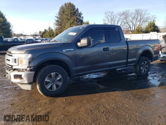 2019 Ford F-150 XL with VIN 1FTFX1E54KFA92939, listed as a Copart auction lot 88313605 with 59,262 mi miles and Salvage title. Bid and sale history available at DreamBid. Image 1.