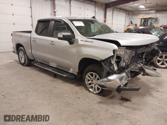 2020 Chevrolet Silverado 1500 LT with VIN 3GCUYDED8LG185492, listed as a IAAI auction lot 41226007 with 38,232 mi miles and . Bid and sale history available at DreamBid. Image 1.