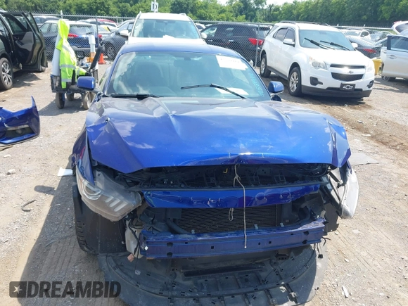 2015 Ford Mustang V6 with VIN 1FA6P8AM3F5317116, listed as a IAAI auction lot 42589414 with 129,321 mi miles and . Bid and sale history available at DreamBid. Image 12.