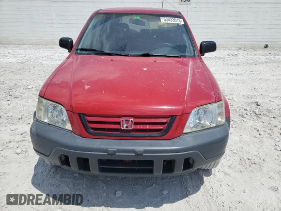 2001 Honda CR-V LX with VIN JHLRD28401S007277, listed as a Copart auction lot 53433015 with 217,167 mi miles and Non Repairable. Bid and sale history available at carsss.com. Image 5.