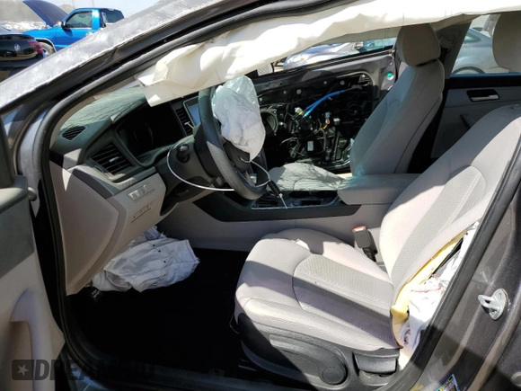 2018 Hyundai Sonata SE with VIN 5NPE24AF2JH631783, listed as a Copart auction lot 50821925 with 84,714 mi miles and Salvage Title. Bid and sale history available at DreamBid. Image 7.